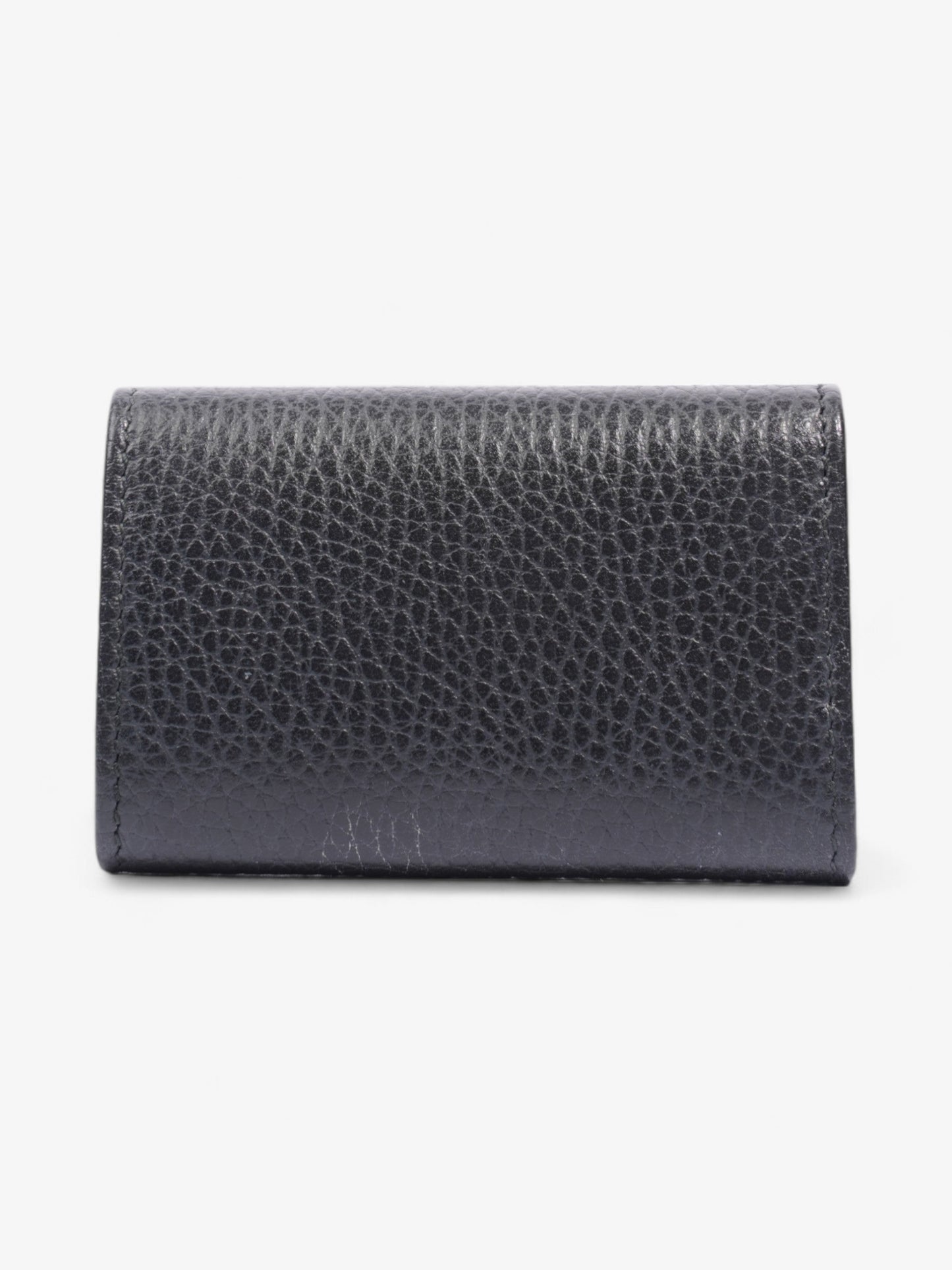 Gucci GG Marmont Key Case Black / Gold Leather