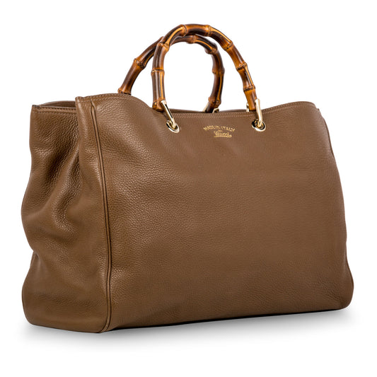 Gucci Maple Bamboo Tote - Large