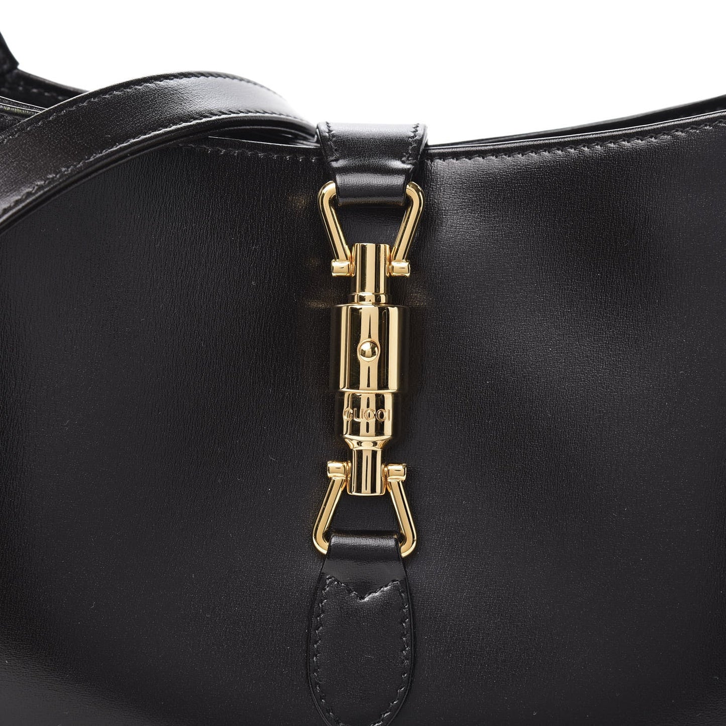 GUCCI 1961 CALFSKIN LEATHER BOARDED DYANA LUX SMALL JACKIE HOBO BAG