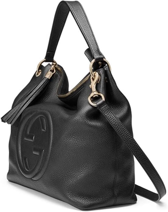 GUCCI CALFSKIN LEATHER LARGE SOHO HOBO BAG