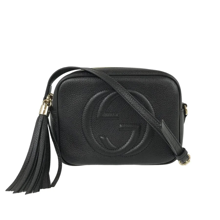 GUCCI CALFSKIN LEATHER SMALL SOHO DISCO BAG