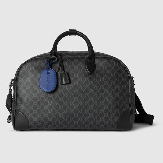 GUCCI GG EMBLEM MEDIUM DUFFLE BAG