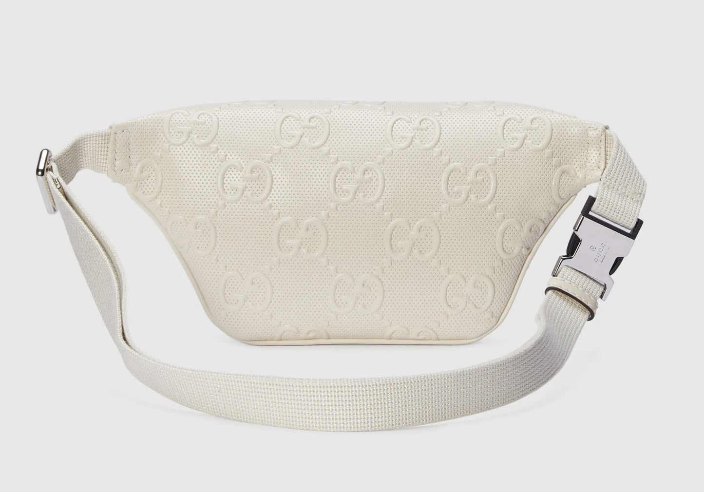 GUCCI GG EMBOSSED LEATHER BELT BAG