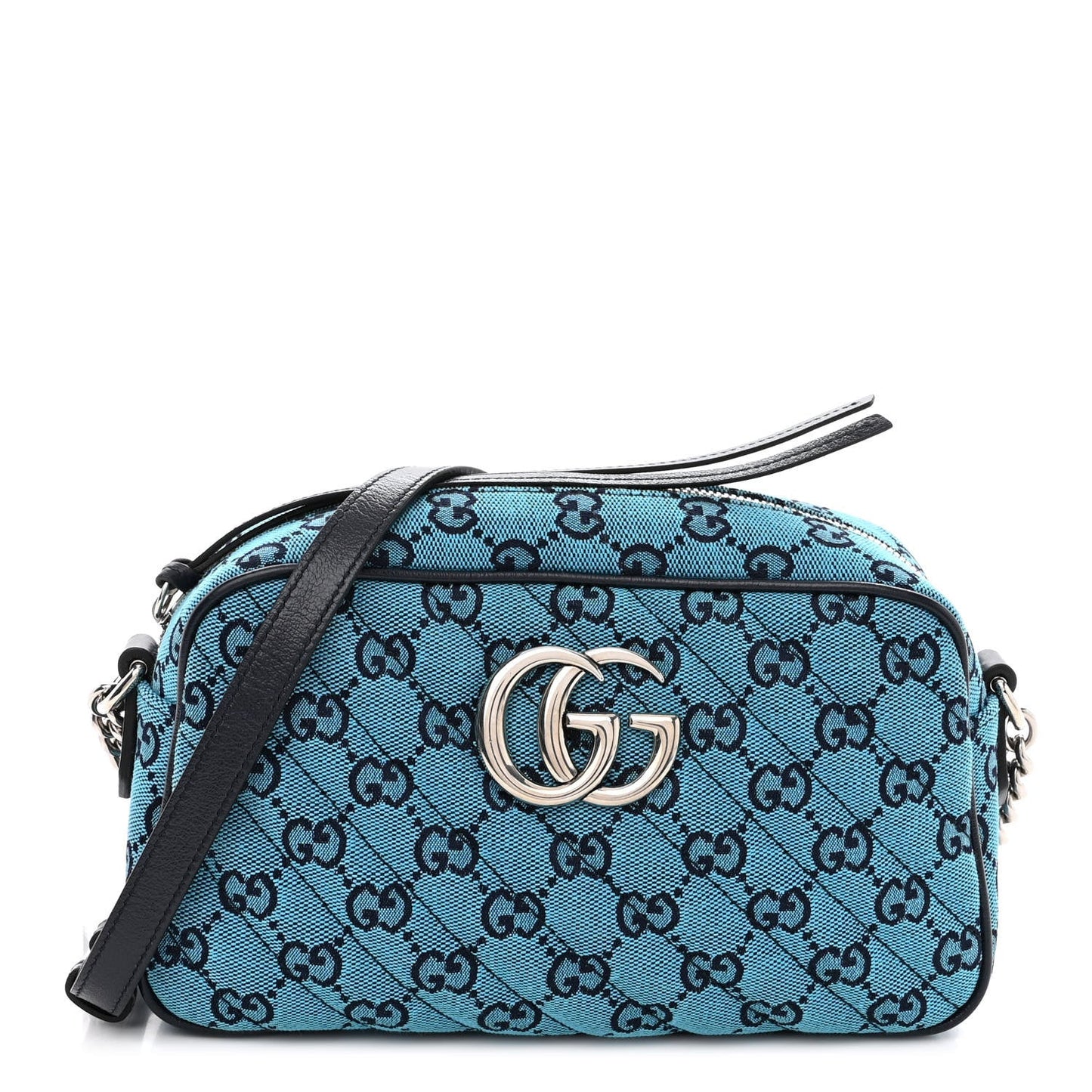 GUCCI GG MARMONT DIAGONAL QUILTED SMALL SHOULDER BAG