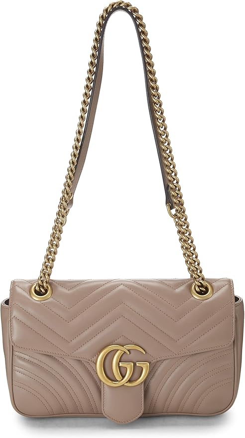 GUCCI GG MARMONT CALFSKIN LEATHER MEDIUM SHOULDER BAG