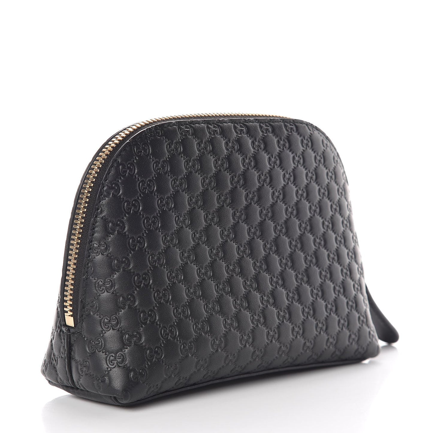 GUCCI GG MICROGUCCISSIMA LEATHER COSMETIC POUCH