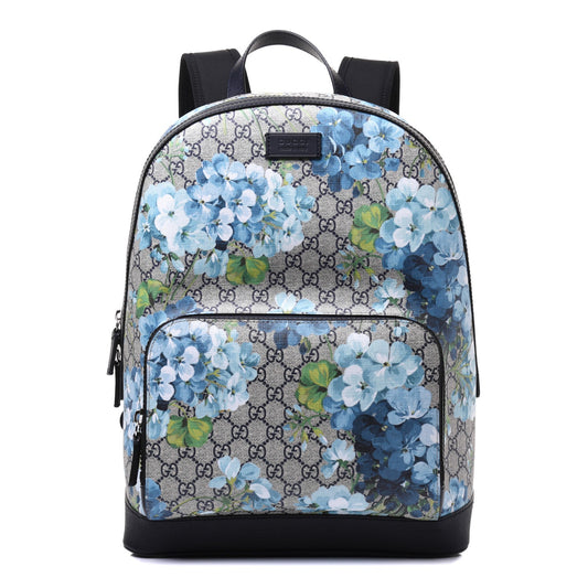GUCCI GG SUPREME MONOGRAM BLOOMS DAY BACKPACK