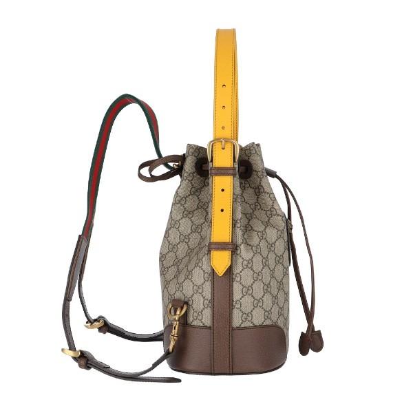 GUCCI GG SUPREME MONOGRAM NEO VINTAGE DRAWSTRING BUCKET BACKPACK