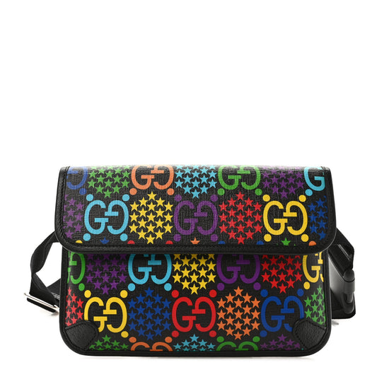 GUCCI GG SUPREME MONOGRAM PSYCHEDELIC BELT BAG