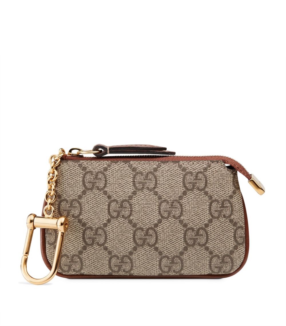 GUCCI GG SUPREME KEY POUCH