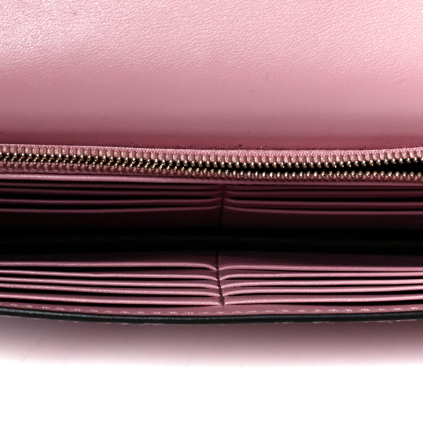 GUCCI GUCCISSIMA LEATHER ICON CHAIN WALLET