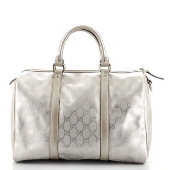 GUCCI IMPRIME MONOGRAM MEDIUM JOY BOSTON BAG