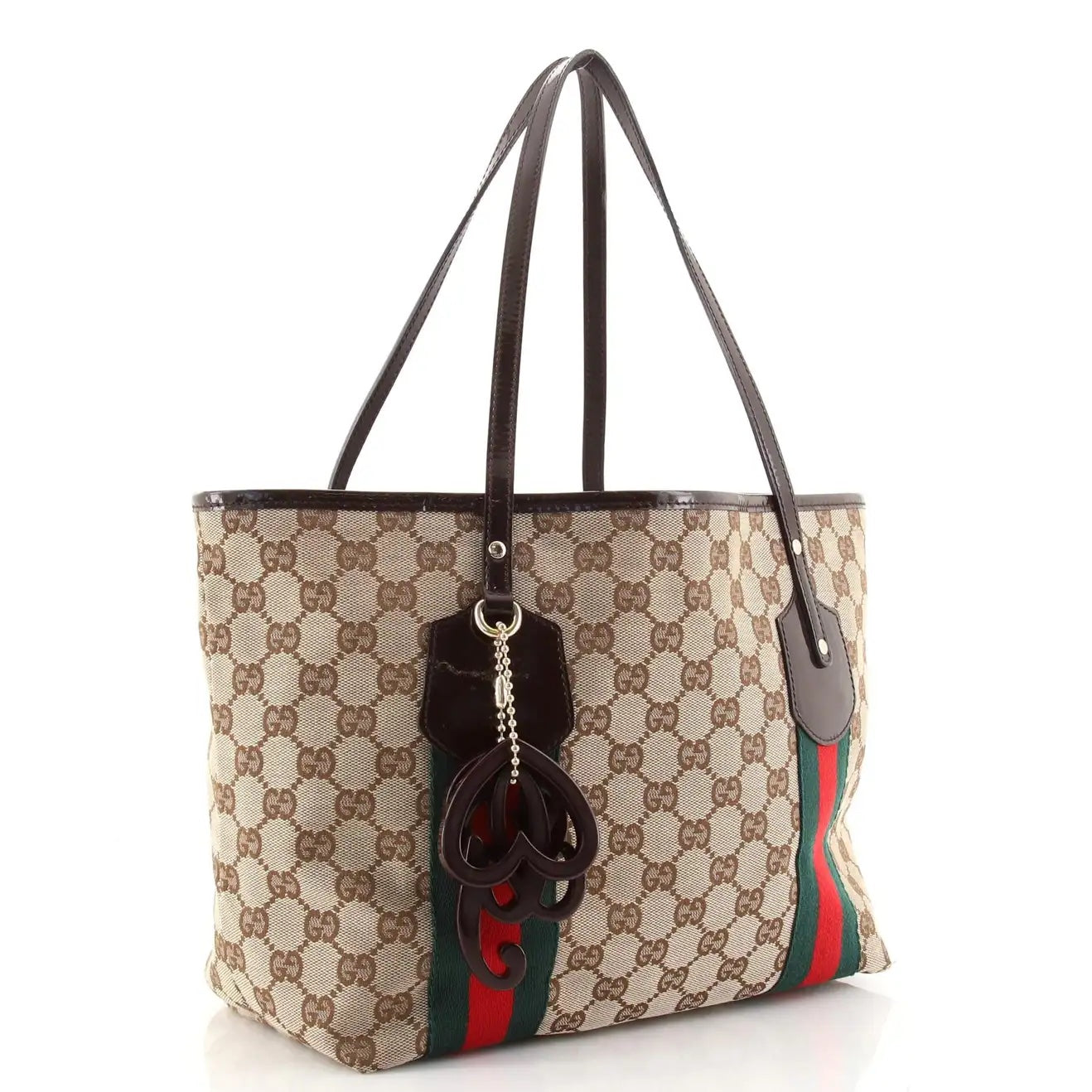 GUCCI GG MONOGRAM WEB JOLIE TOTE BAG