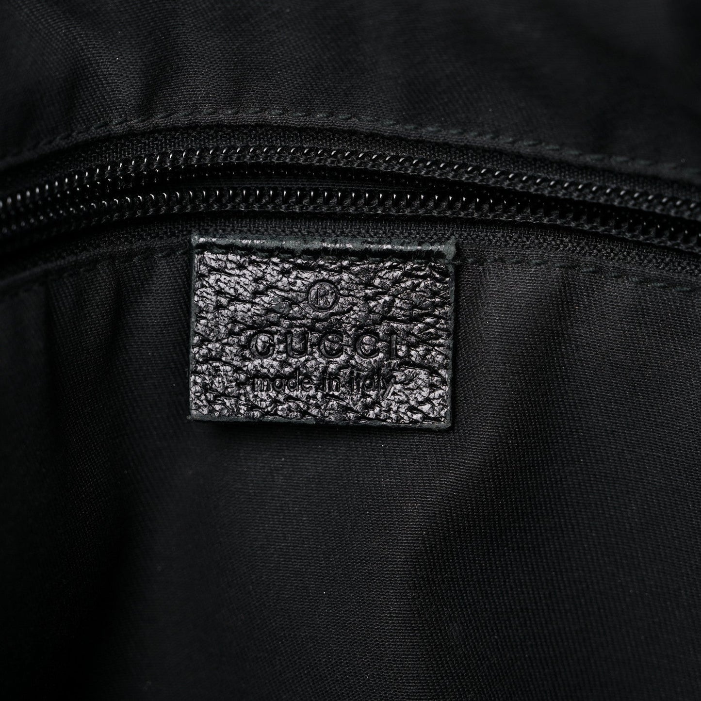 GUCCI GG MONOGRAM WEB HALF MOON HOBO BAG