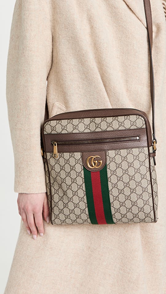 GUCCI GG OPHIDIA SMALL MESSENGER BAG