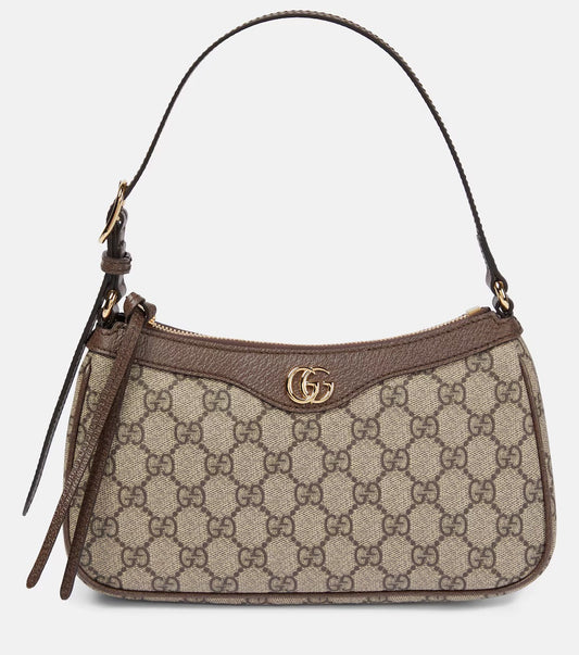 GUCCI GG SUPREME SMALL OPHIDIA SHOULDER BAG