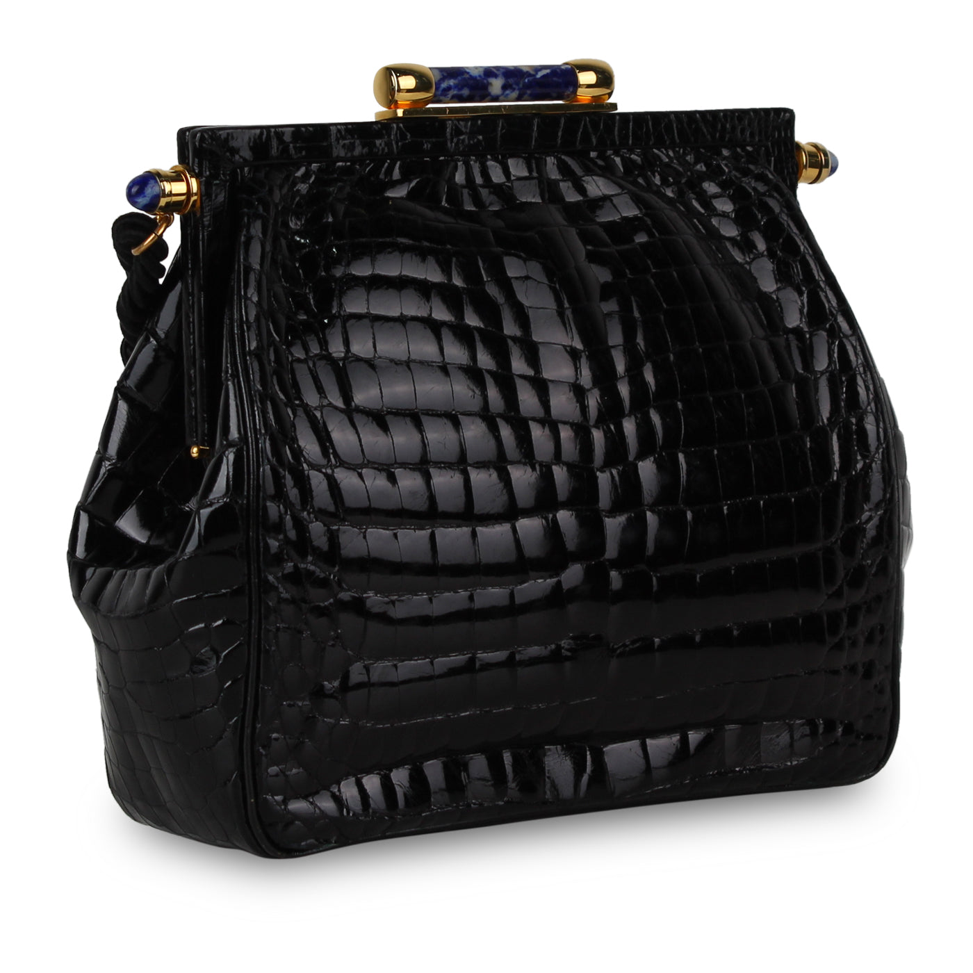 Gucci Vintage Croc Crossbody Bag