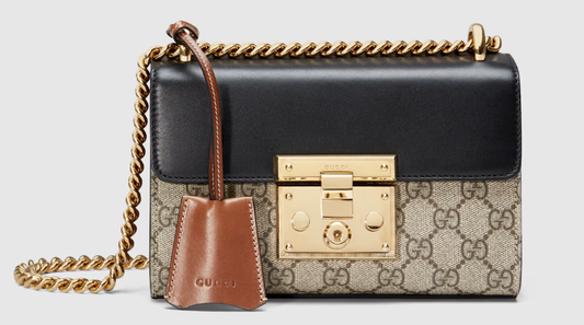 GUCCI PADLOCK SMALL GG SHOULDER BAG