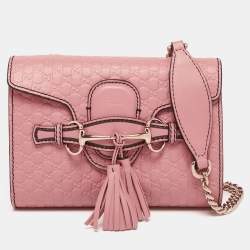 GUCCI MICROGUCCISSIMA MINI EMILY SHOULDER BAG
