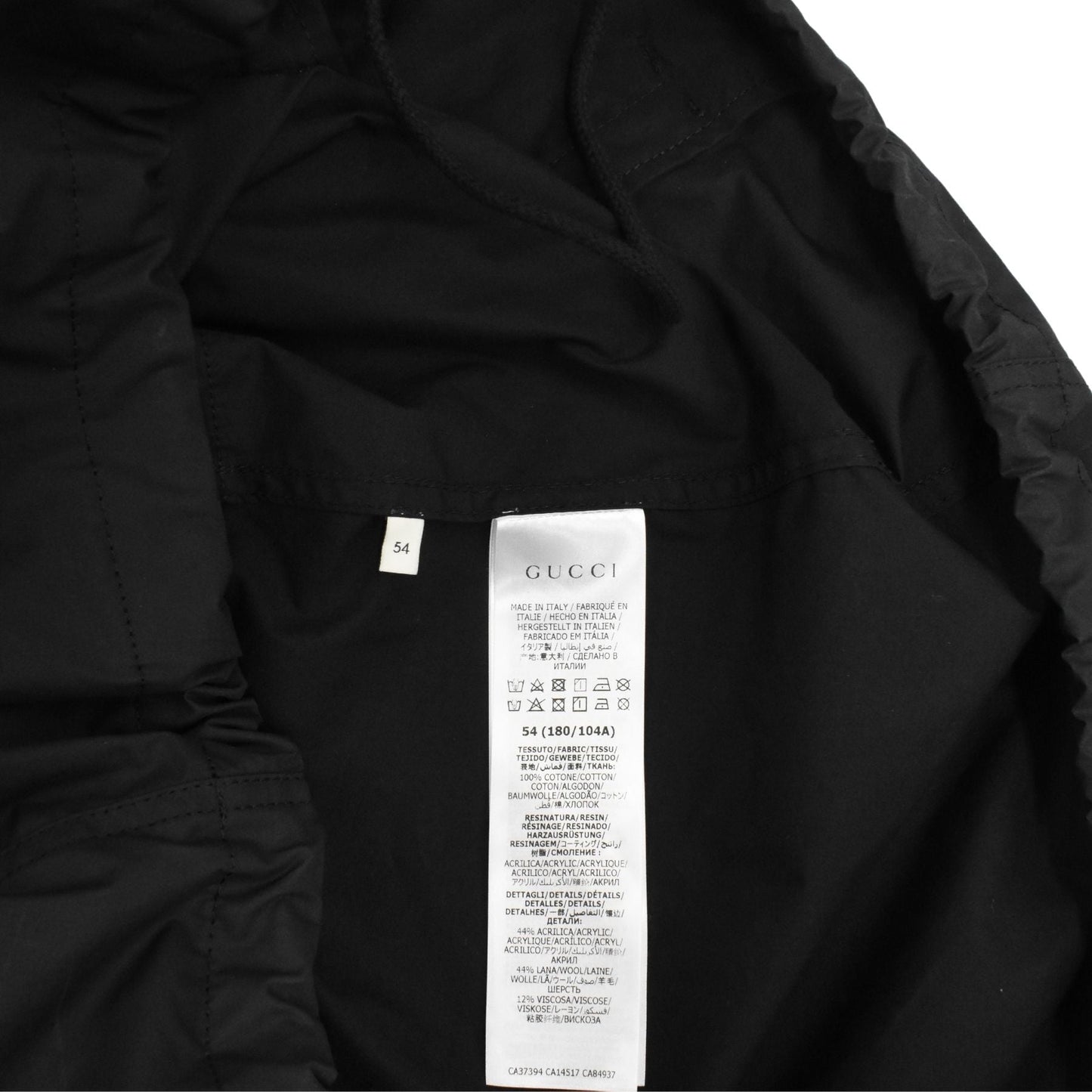 Gucci Windbreaker Jacket - Men's 54