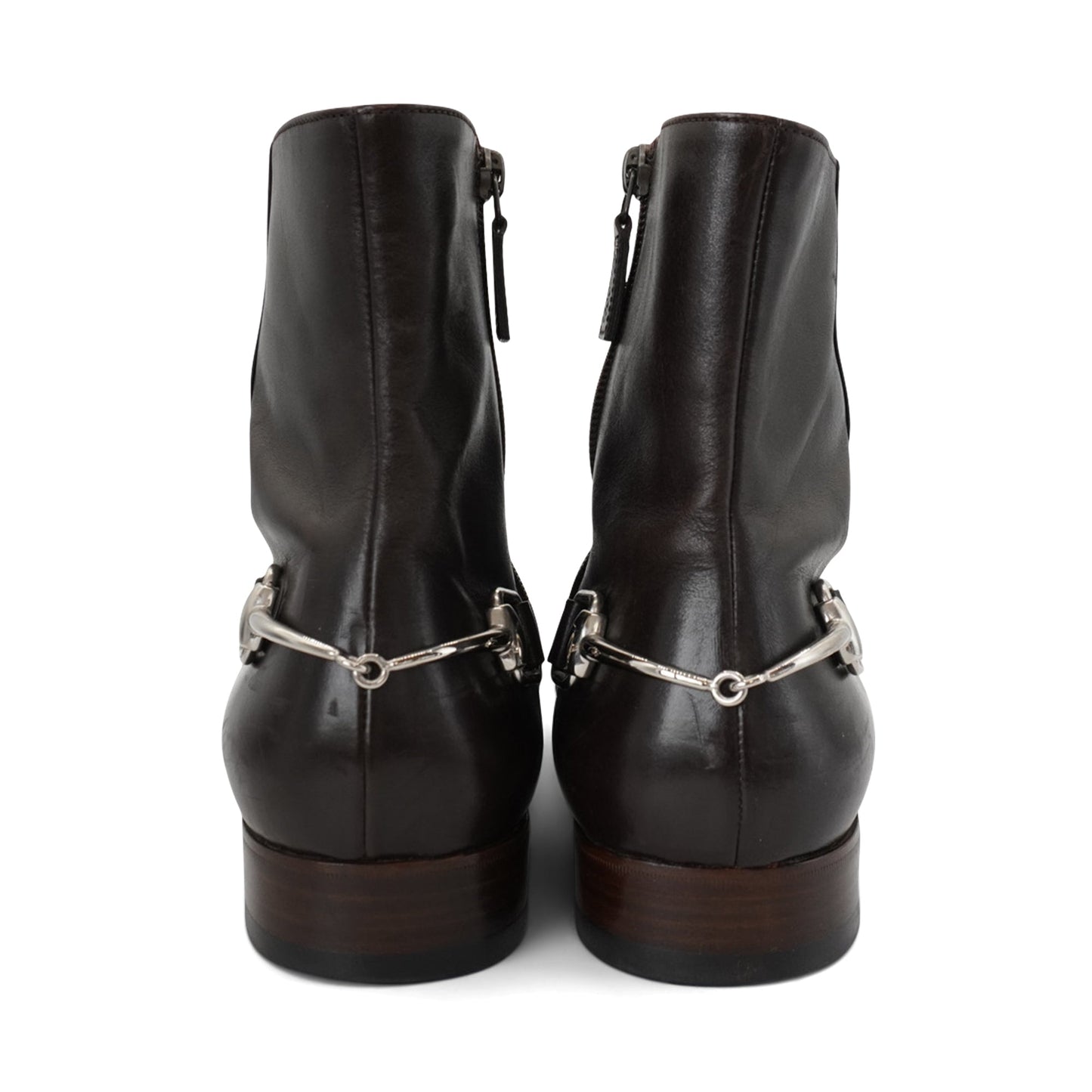 Gucci 'Horsebit' Boots - Men's 10.5