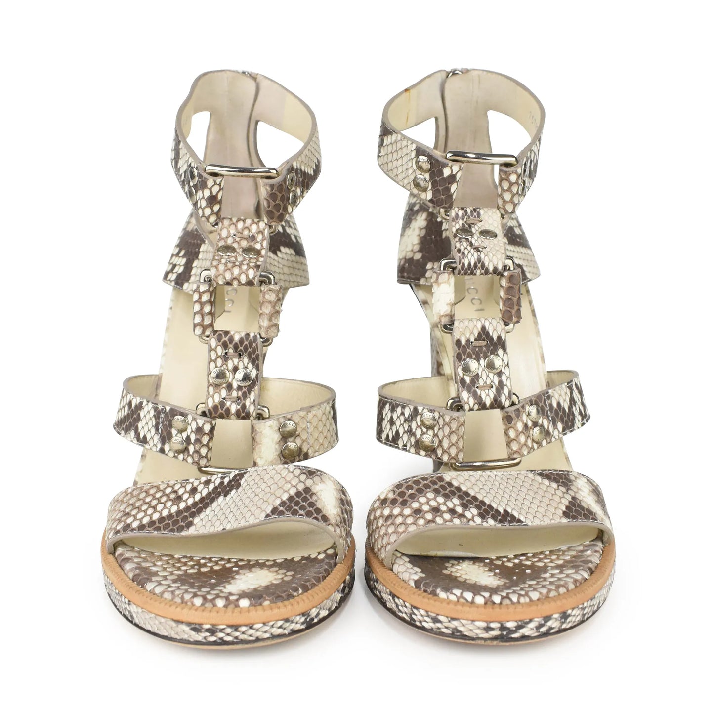 Gucci Python Heels - Women's 38.5