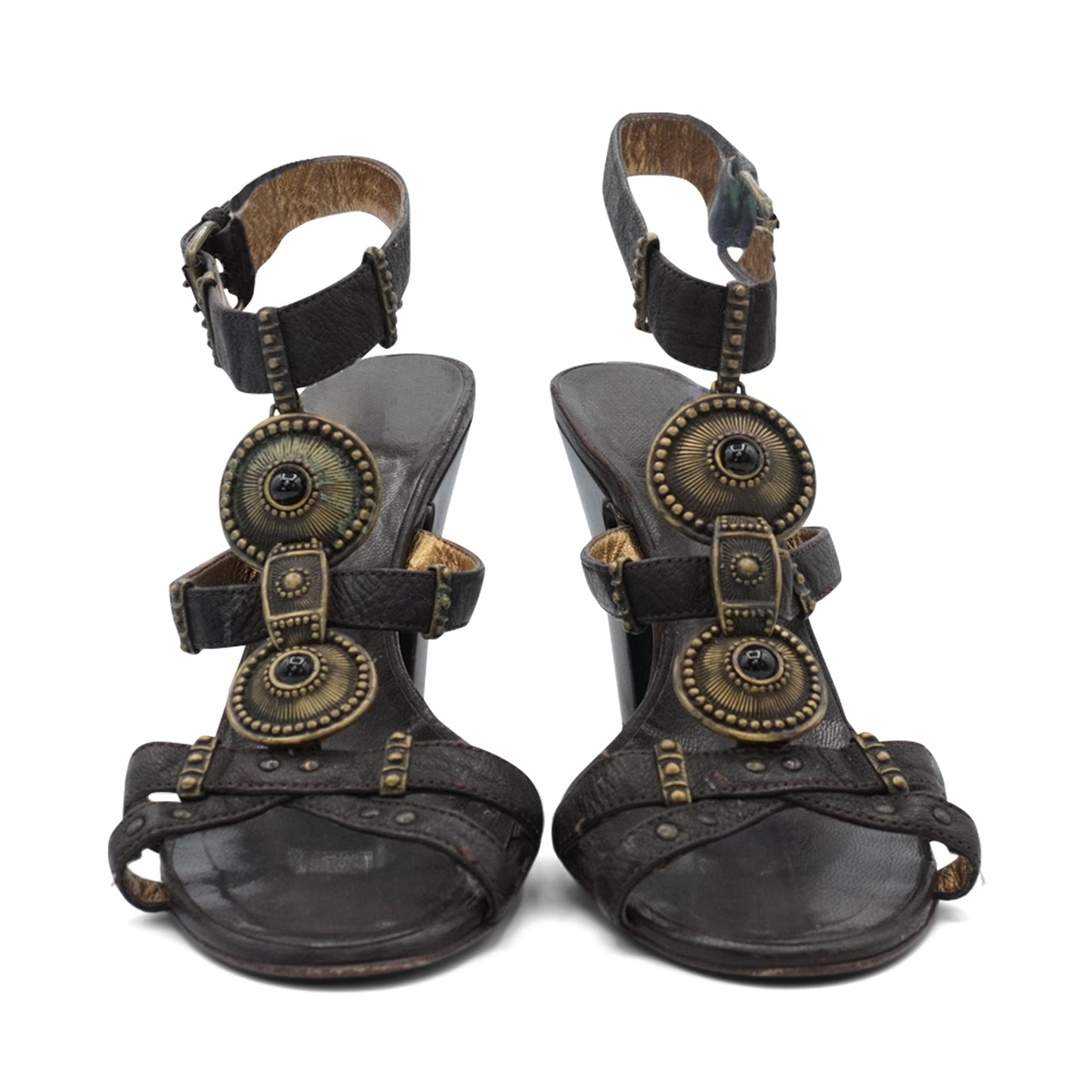 GIUSEPPE ZANOTTI Brown SIZE 37 Shoes