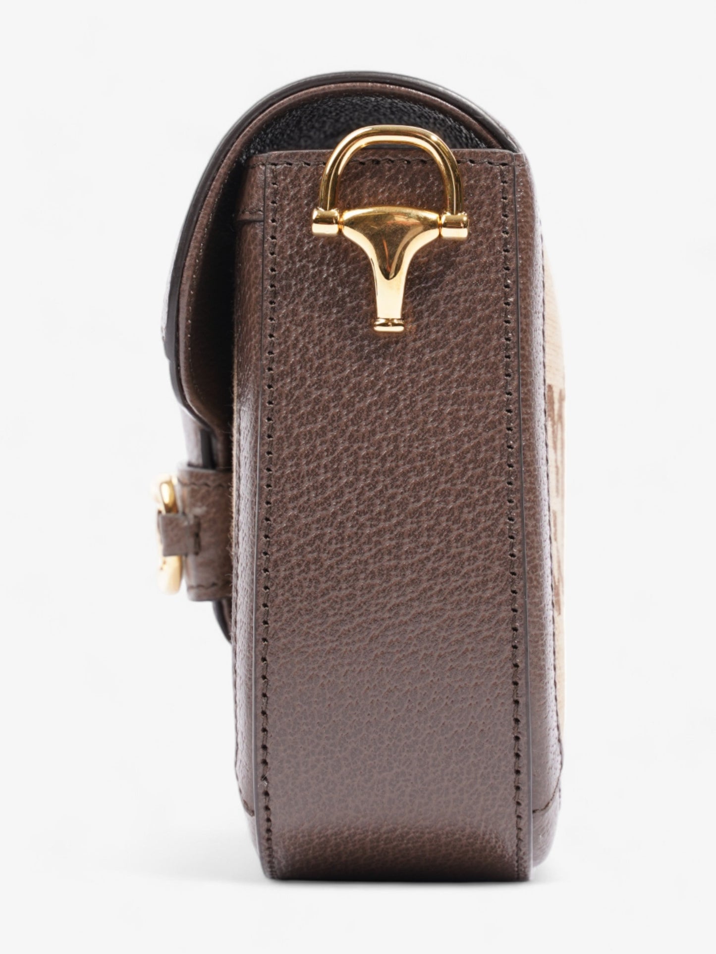 Gucci Horsebit 1955 GG Supreme / Brown Fabric Mini