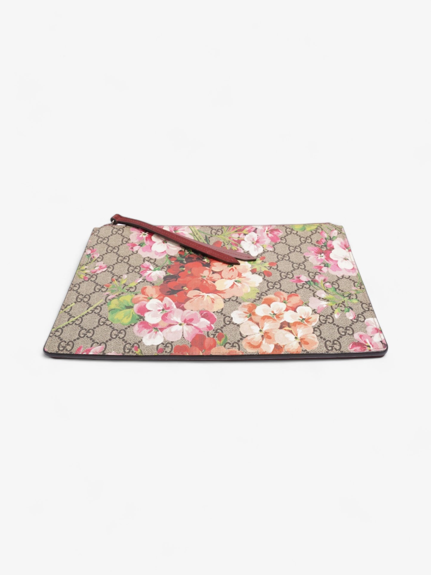 Gucci GG Blooms Clutch Floral GG Supreme Coated Canvas