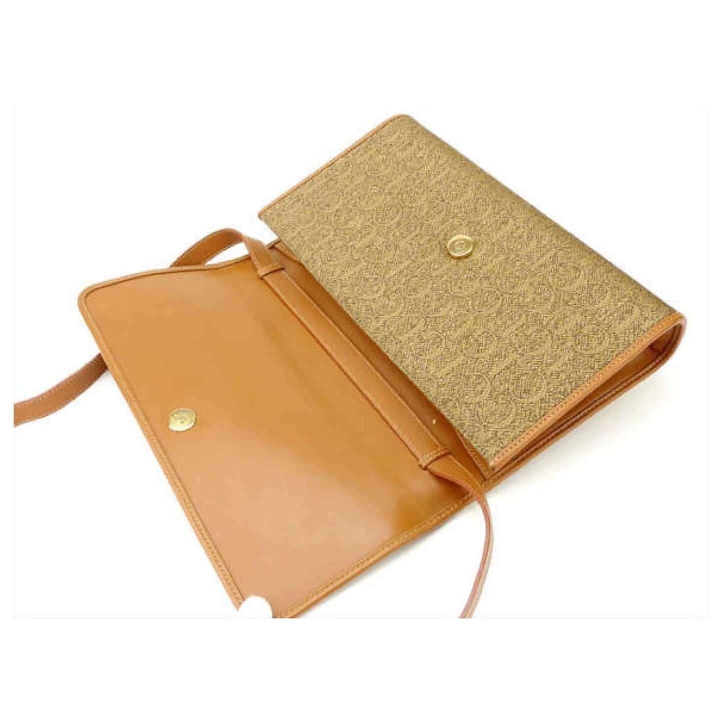 GUCCI 2WAY LOGO CLUTCH BAG