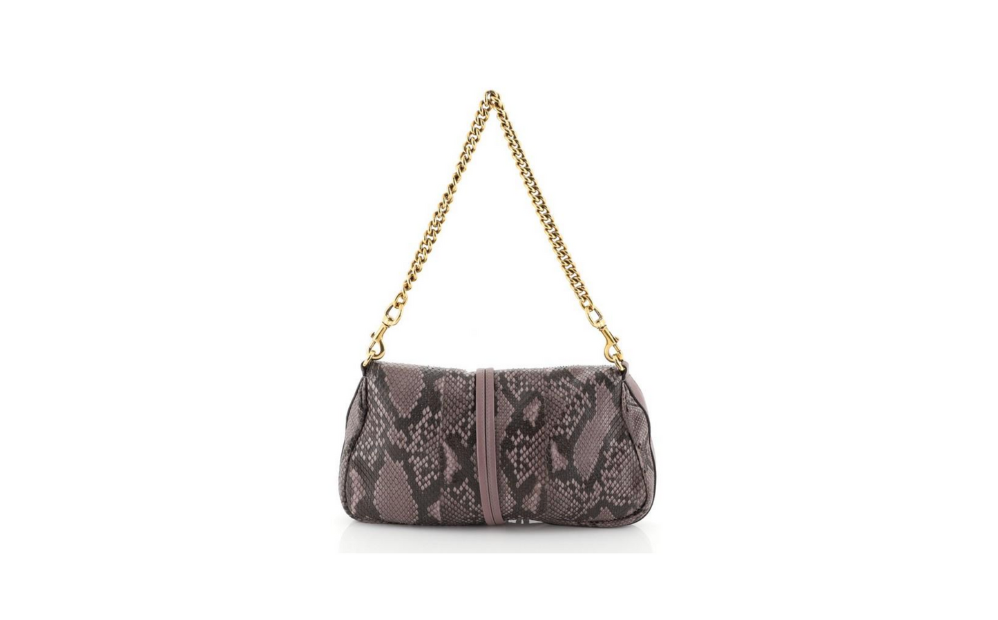 GUCCI CROISETTE PYTHON BAG