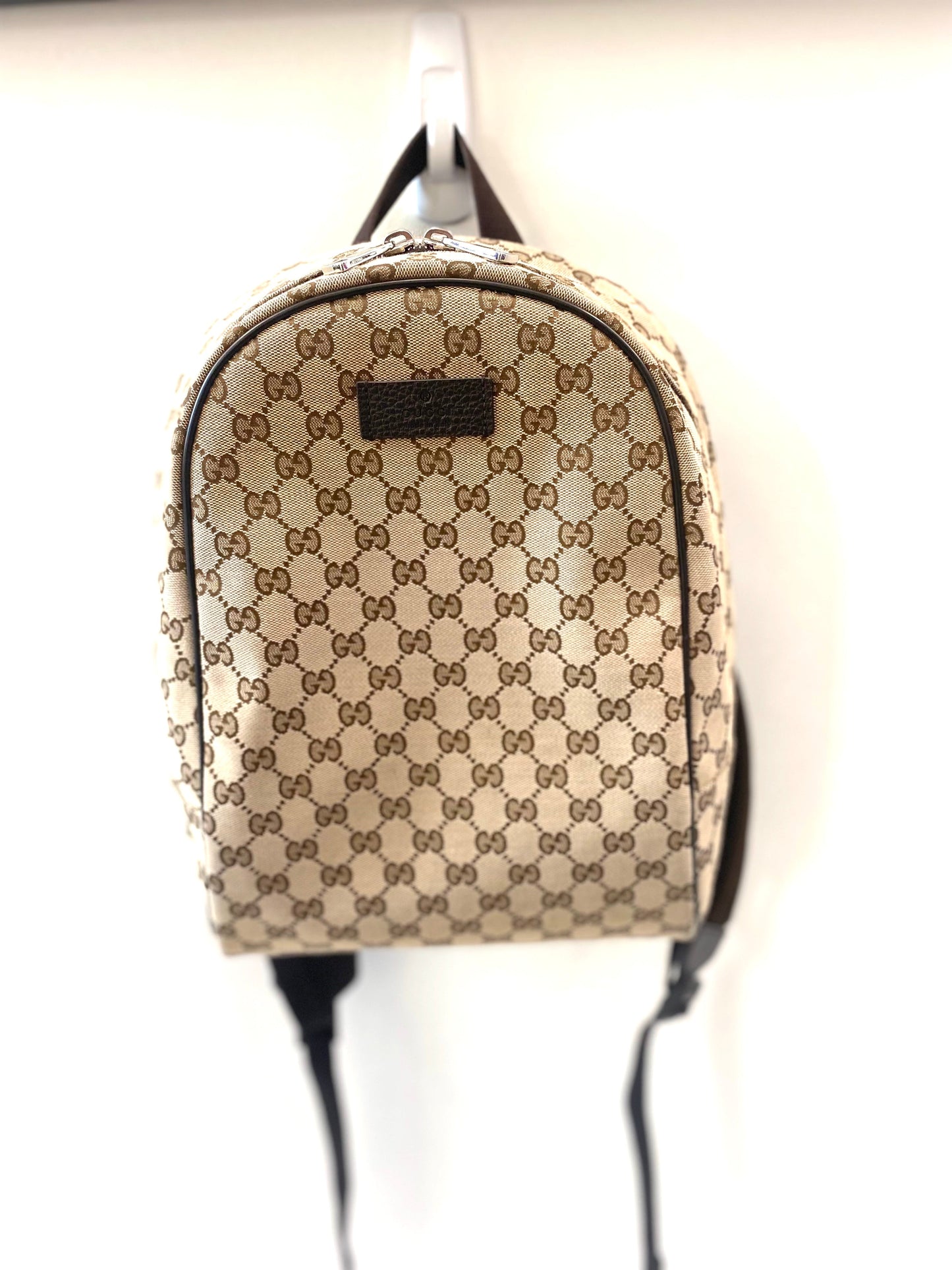 GUCCI GG CANVAS BACKPACK