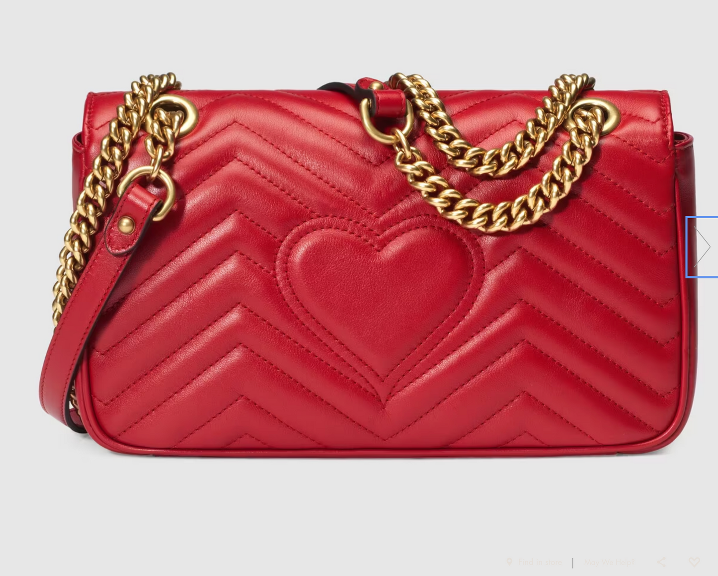 GUCCI GG MARMONT SMALL Matelassé BAG