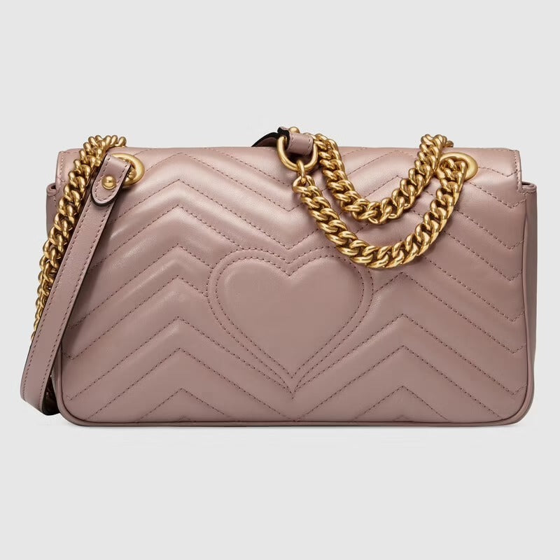 GUCCI GG SMALL MARMONT MATELASSÉ SHOULDER BAG