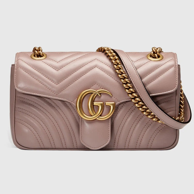 GUCCI GG SMALL MARMONT MATELASSÉ SHOULDER BAG