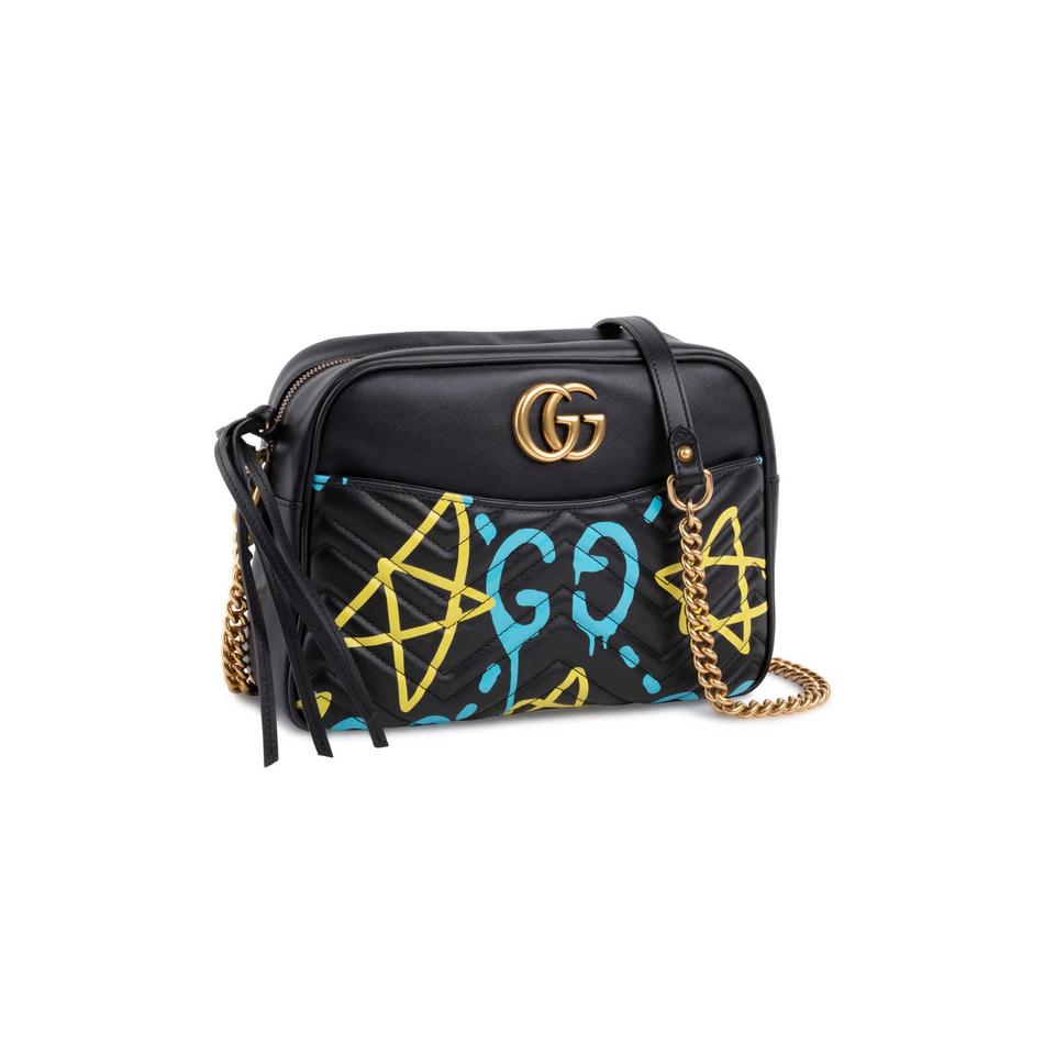 GUCCI GG MARMONT GHOST COLLECTION SHOULDER BAG