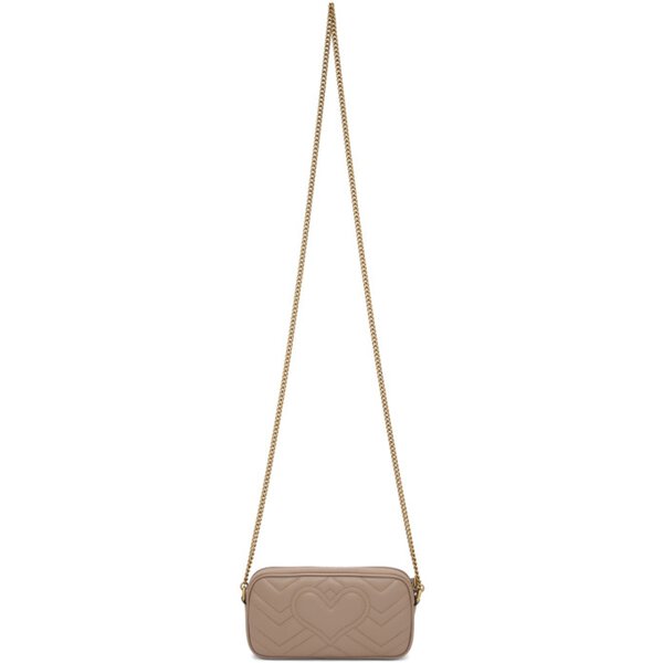 Gucci GG Marmont Matelassé Wallet on a Chain