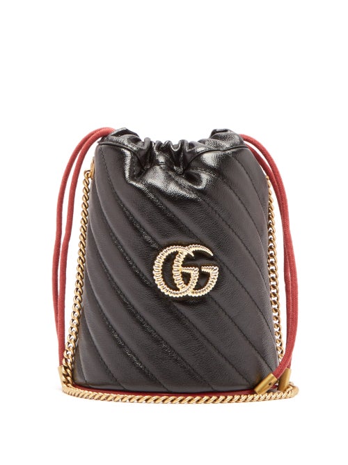 GUCCI GG Marmont Mini Bucket Bag