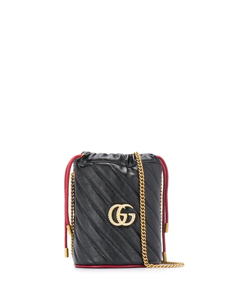 GUCCI GG Marmont Mini Bucket Bag