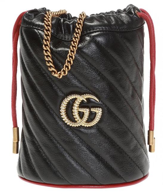 GUCCI GG Marmont Mini Bucket Bag