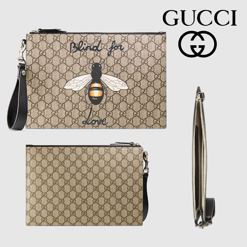Gucci Bestiary Pouch with Bee