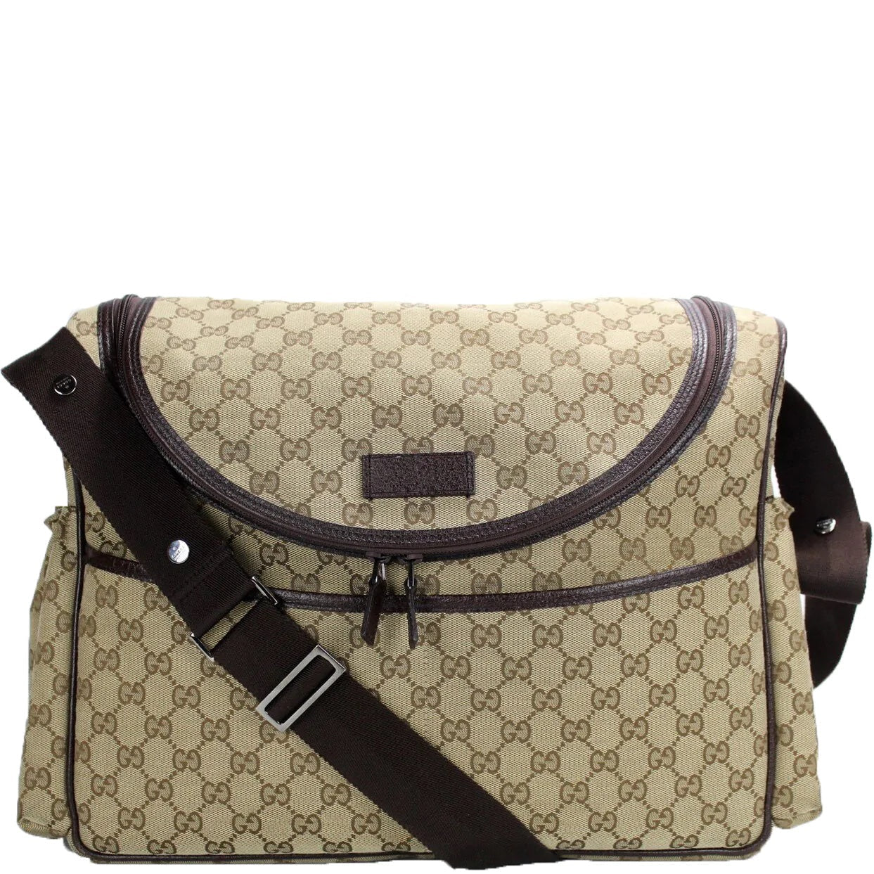 GUCCI GG SUPREME DIAPER BAG