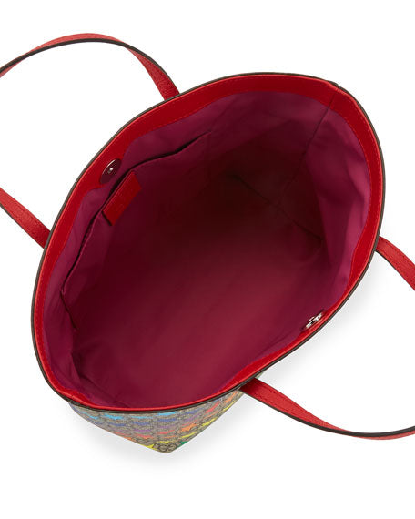 Gucci Rainbow Star GG Supreme Mini Tote Bag