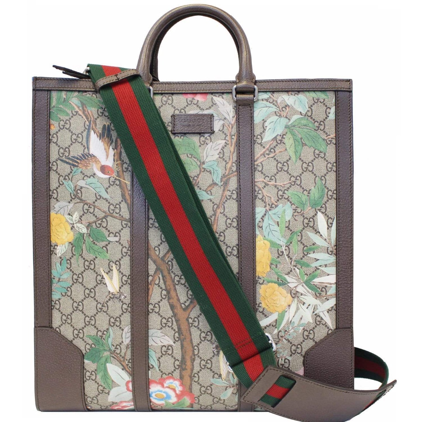 Gucci GG Supreme Monogram Tian Print Tote