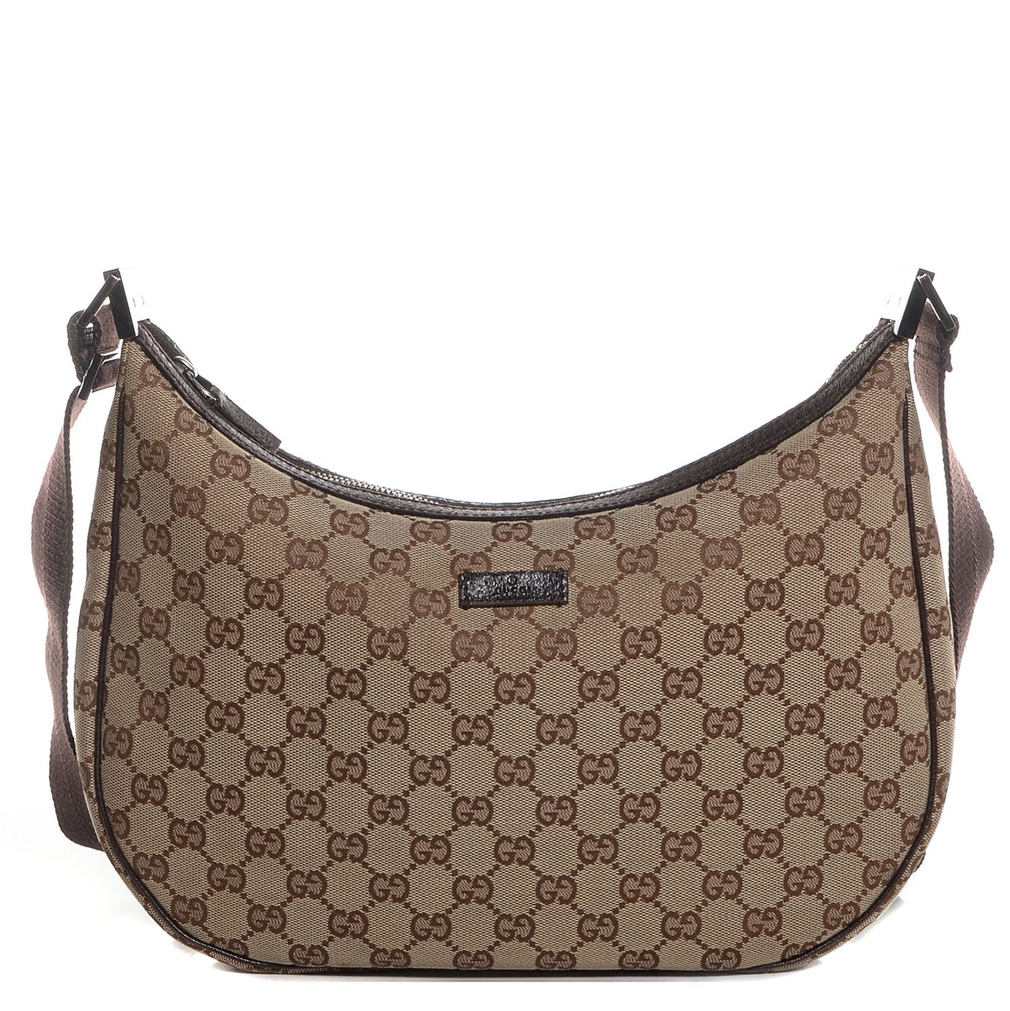 Gucci GG Monogram Half Moon Crescent Messenger Bag