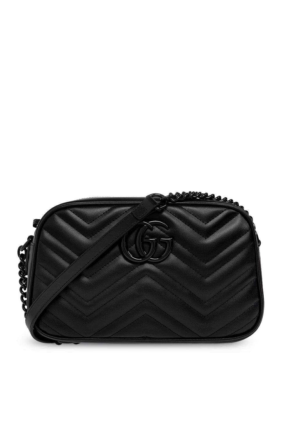 GUCCI GG MARMONT CALFSKIN LEATHER SHOULDER BAG
