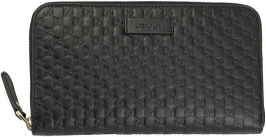 GUCCI MICROGUCCISSIMA LEATHER LONG ZIPPY WALLET