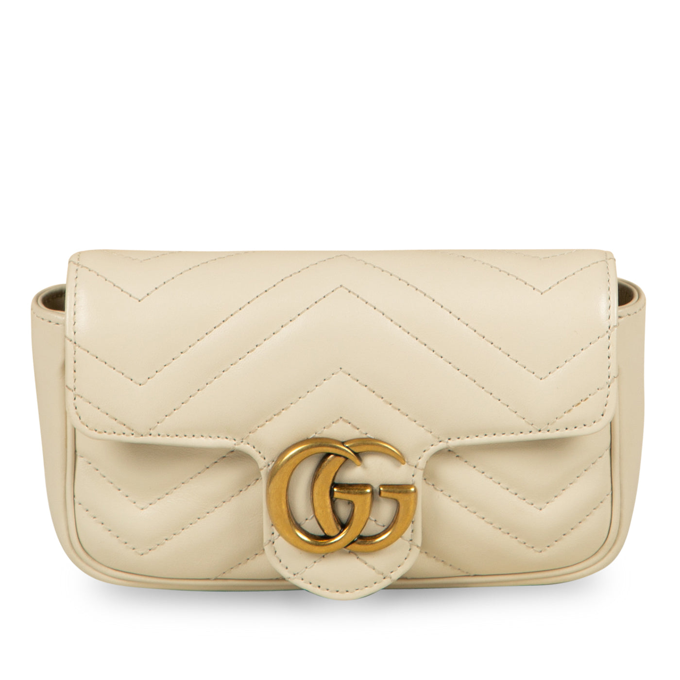 Gucci Super Mini Marmont - White