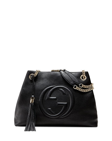 GUCCI SOHO CHAIN STRAP TOTE BAG