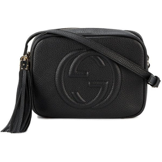 GUCCI CALFSKIN LEATHER SMALL SOHO DISCO BAG